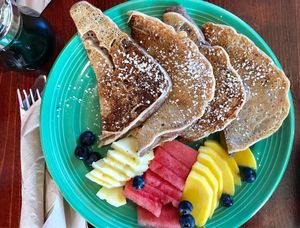 Delicious French Toast at The Grain Cafe in Long Beach