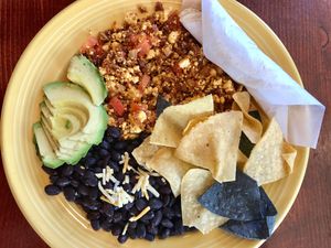 Tofu Scramble was amazing at The Grain Cafe in Long Beach