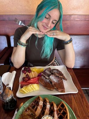 French toast at The Grain Cafe in Long Beach