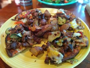 Pizza at The Grain Cafe in Long Beach