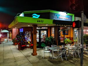 Outside of The Grain Cafe at The Grain Cafe in Long Beach