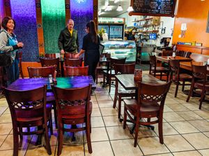 Inside of The Grain Cafe at The Grain Cafe in Long Beach