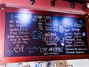 Offerings at The Grain Cafe at The Grain Cafe in Long Beach