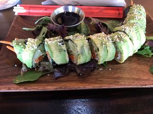 Sushi (GF) at The Grain Cafe in Long Beach