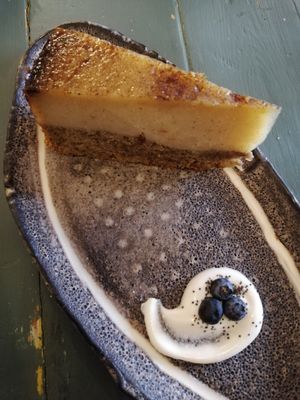 Pastís de poma at Dosa Nova in Sitges