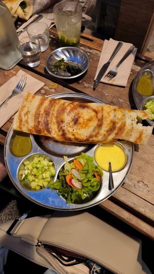 Dosa at Dosa Nova in Sitges