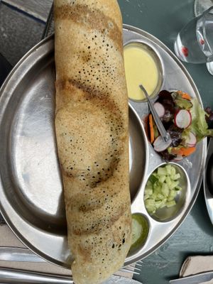 Dandy dosa  at Dosa Nova in Sitges