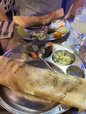 Dandy Dosa  at Dosa Nova in Sitges