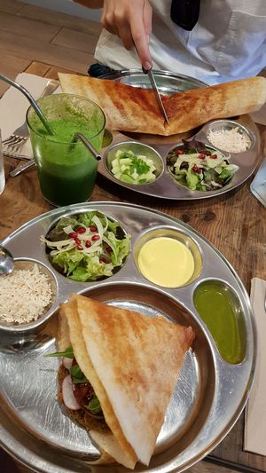 Dosa extravaganza :) at Dosa Nova in Sitges