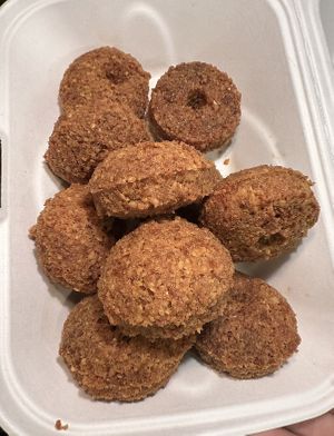 Best falafel in the world.  at Pita Pockets in Amherst