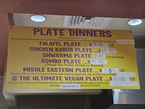 Menu at Pita Pockets in Northampton