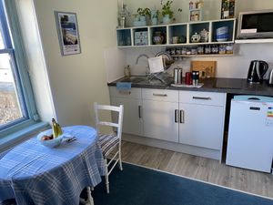 Sitting room kitchen  at Bleujennow in Penzance