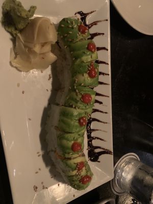 Caterpillar roll  at Sunda in Chicago