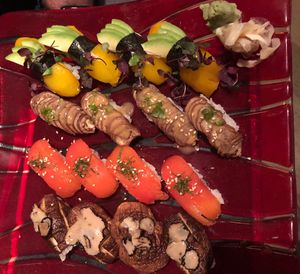 Custom vegan sushi! Call ahead if your want it at Sunda in Chicago