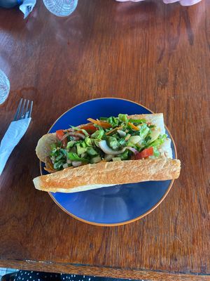 Tofu banh mi  at El Centro in Kota Kinabalu