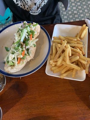 Banh mi sandwich fries   at El Centro in Kota Kinabalu