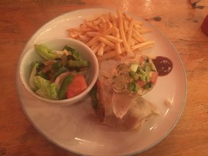 Falafel wrap at El Centro in Kota Kinabalu