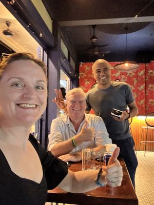 Happy customers   at El Centro in Kota Kinabalu