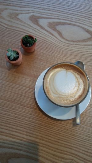 Latte at The Nilk Factory - 더닐크팩토리 in Seoul