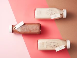 Almond milk at The Nilk Factory - 더닐크팩토리 in Seoul