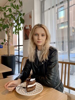 Avocado-chocolate cake 🍰  at The Nilk Factory - 더닐크팩토리 in Seoul