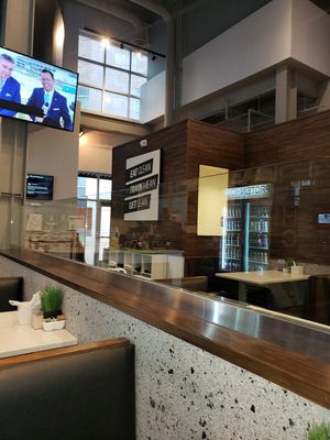 Themed signs at ProteinHouse in Kansas City