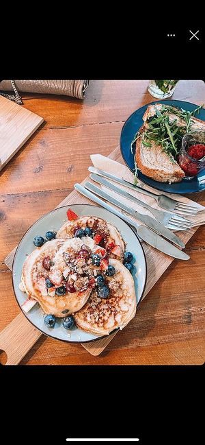 Sweet pancakes at Koffiebar Sowieso in Breda