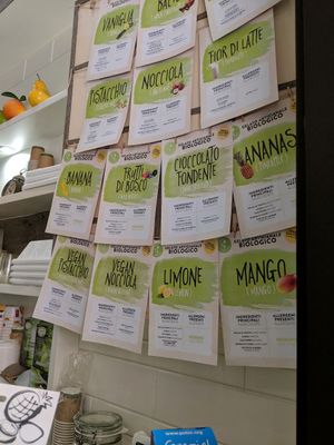 vegan flavours at Giardino Di Greta in Bologna