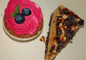 Cakes at Cafe Kosmos in Odense