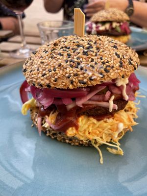 KOSMOS Burger  at Cafe Kosmos in Odense