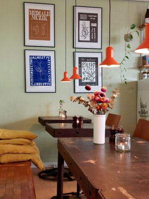 Joli intérieur ❤️ at Cafe Kosmos in Odense