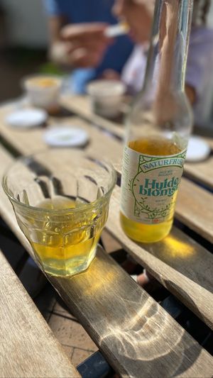 Holunder fizzy drink    at Cafe Kosmos in Odense