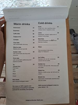 Menu2m at Cafe Kosmos in Odense