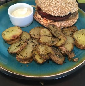 Kosmos Burger at Cafe Kosmos in Odense