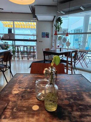 Internal location at Cafe Kosmos in Odense