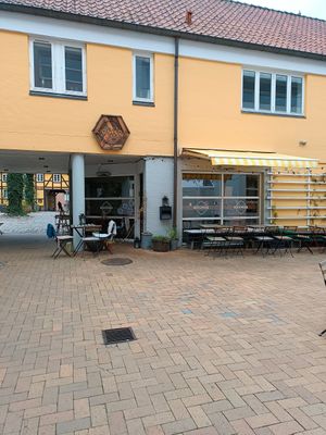 External location at Cafe Kosmos in Odense