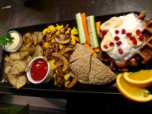 Brunch done right!  at Cafe Kosmos in Odense