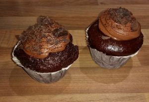 Vegan Cupcakes at Cafe Kosmos in Odense
