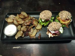 Vegan Mikro Menu at Cafe Kosmos in Odense