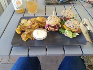 Micro menu at Cafe Kosmos in Odense