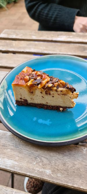 Snickers cake at Cafe Kosmos in Odense