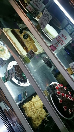 Cakes at Tidbit Bakery in Koh Phangan