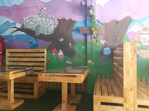 Inside the bakery at Tidbit Bakery in Koh Phangan