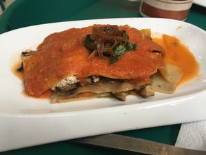 Veggie Lasagna  at El Vegano in Guadalajara