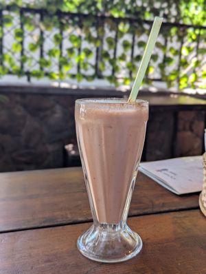 Smoothie at El Vegano in Guadalajara