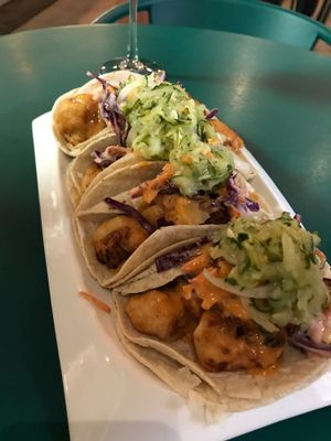 No Fish Tacos (to die for) at El Vegano in Guadalajara