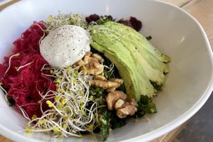 Kale Quinoa Salad  at Green Table Cafe in Los Angeles