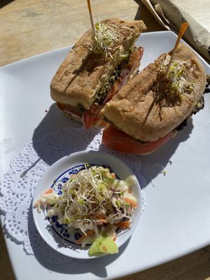   at Green Table Cafe in Los Angeles