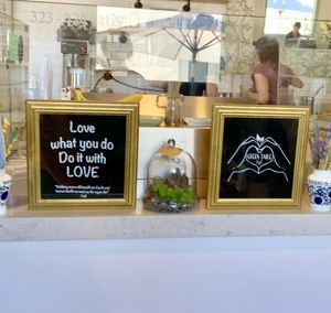 Great atmosphere and energy.  at Green Table Cafe in Los Angeles