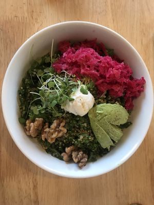 Kale Quinoa Salad YES at Green Table Cafe in Los Angeles